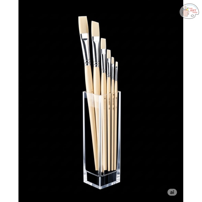 PAN ART OIL PROFESSIONAL BRUSH SET (MIX) - Image 3