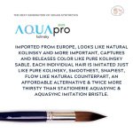 Stationerie Aquapro Kolinsky Vegan Mops Set Of 4 - Image 3