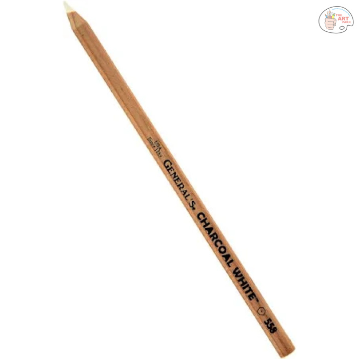 GENERAL'S CHARCOAL PENCIL 558 WHITE - Image 2