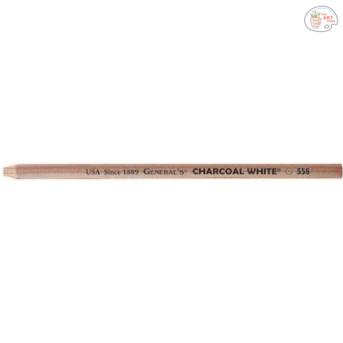 GENERAL'S CHARCOAL PENCIL 558 WHITE - Image 5