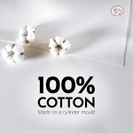 ARCHES WATERCOLOR PAPER - 640gsm 300lb - NATURAL WHITE COLD PRESSED - 105 X 75 cm - 4 DECKLE EDGES - 5 SHEETS - Image 4