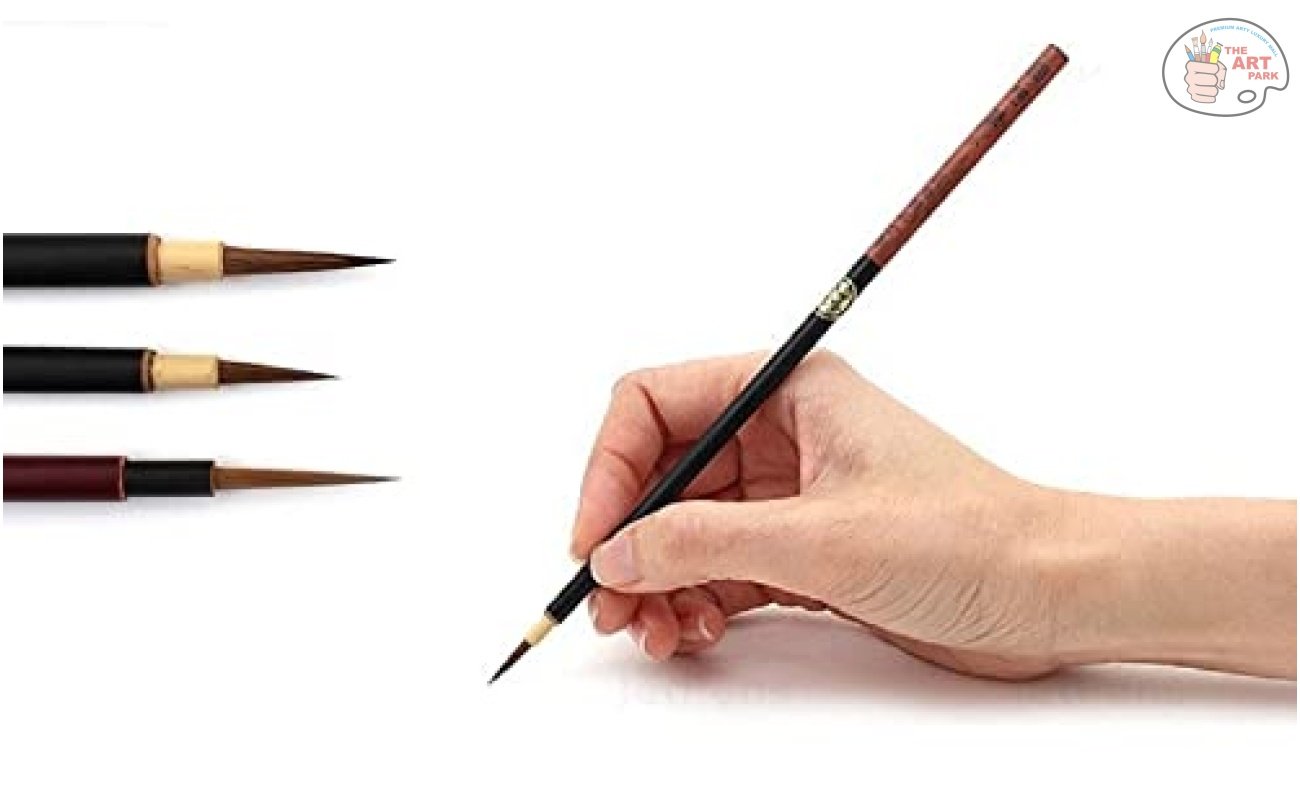 ZIG KURETAKE Cartoonist MENSO Brush Medium (CNJT100-2) for Manga & Cartooning .Great for Professional Artists, Hobbyists, Art Students, Art Teachers and Calligraphers. Made In Japan - Image 2