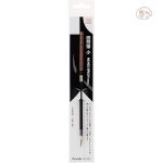 Zig Cartoonist Menso Brush Fine , Natural Hair Brush, Designed for fine Liner, Great for Professional Artists, hobbyists, Art Students, Art Teachers and Calligraphers