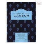 CANSON HERITAGE 300GSM GLUED PAD ON SHORT SIDE ROUGH GRAIN 26X36cm