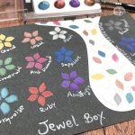 Zig Kuretake Pearlescent Watercolor Jewel Box - 12 Shimmering Metallic Colors for Stunning Effects on Light and Dark Paper, Professional-Quality for Artists - Image 4