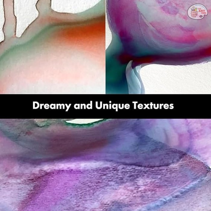 KURETAKE GANSAI TAMBI WATERCOLOURS GRANULATING COLOURS SET OF 6 MADE IN JAPAN - Image 3