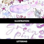 KURETAKE GANSAI TAMBI WATERCOLOURS GRANULATING COLOURS SET OF 6 MADE IN JAPAN - Image 5