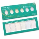 KURETAKE GANSAI TAMBI WATERCOLOUR OPAL COLOURS SET OF 6 MADE IN JAPAN - Image 6