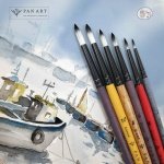 PANART School & Hobby 6602 Round Brushes