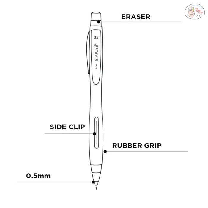 Uni-Ball Shalaku Mechanical Pencils 0.5mm - Image 2