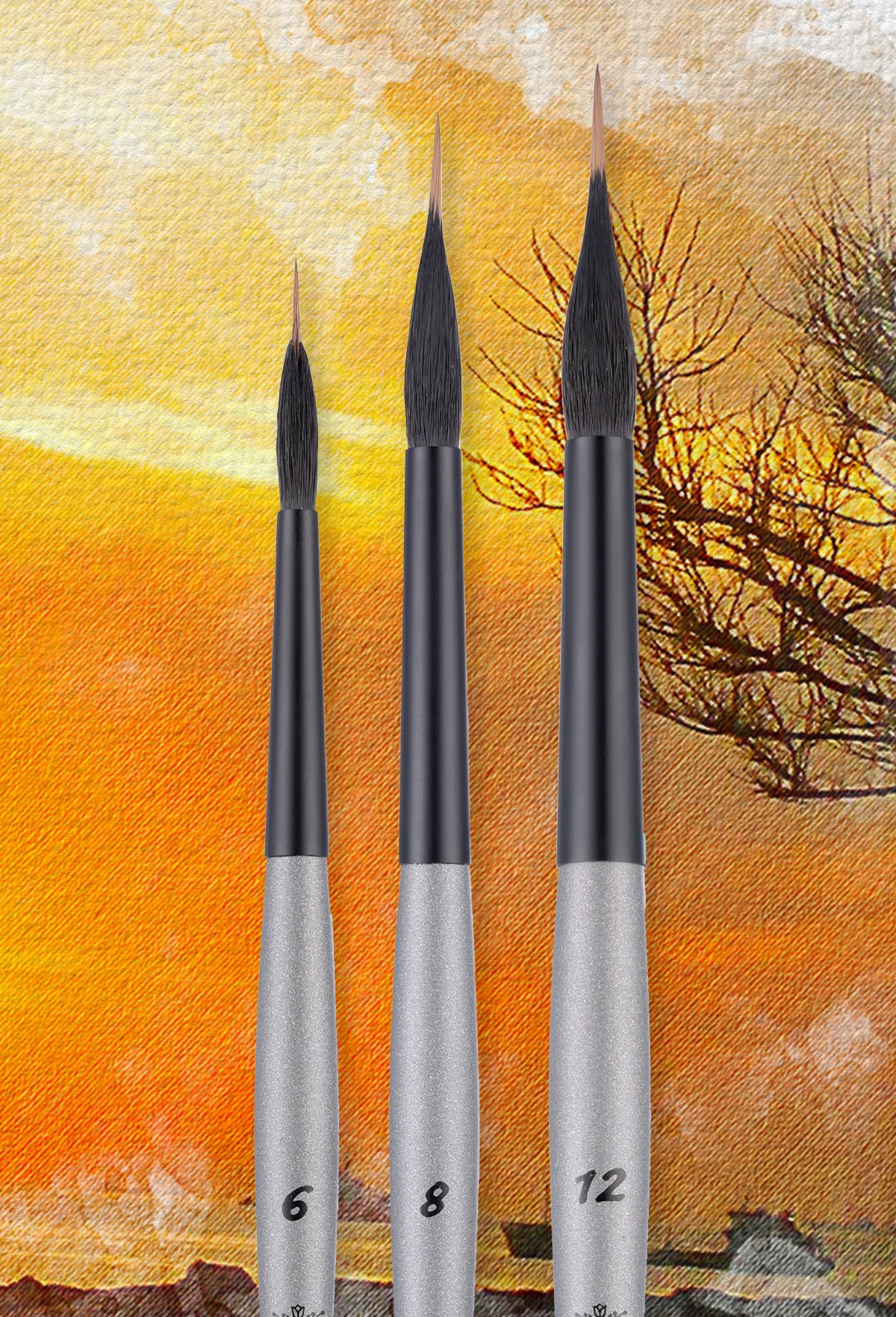 d-reservior PAN ART 1421 D’Reservoir Liner Brushes - Image 1