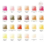 CONTE A PARIS Colour Carres Crayons - 48 Assorted Colours - Plastic box - Image 4