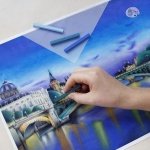 CONTE A PARIS Colour Carres Crayons - 48 Assorted Colours - Plastic box - Image 2