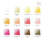 Conte a' Paris Colour Carres Crayons - Set of 24 - Plastic Box - Assorted - Image 3