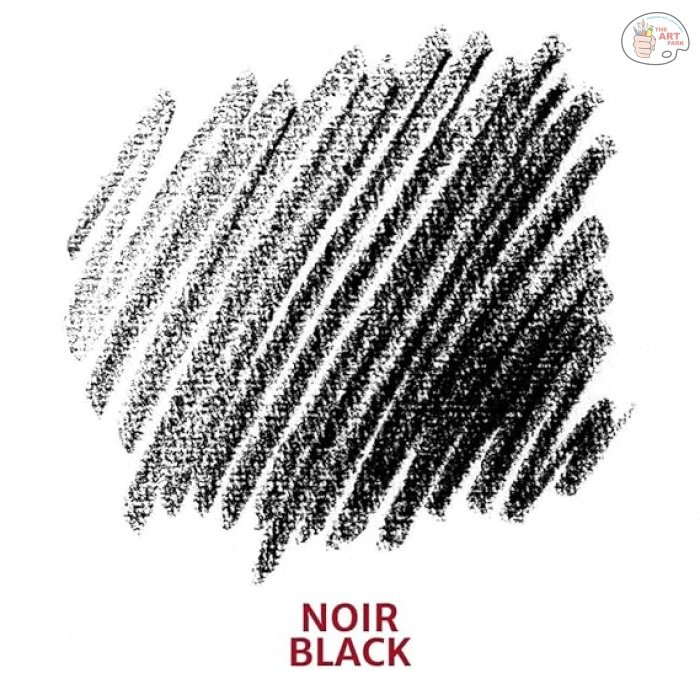 Conté à Paris 12 Count B Sketching Crayons Set, Black - Plastic box - Image 4