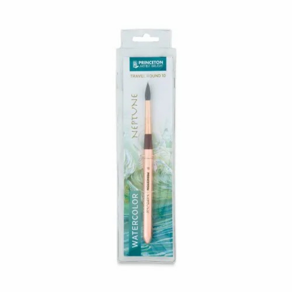 0027921_princeton-neptune-travel-round-brush-4750-size-10_600 PRINCETON NEPTUNE SYNTHETIC SH TRAVEL ROUND SIZE 10 P4750TR10 - Image 1