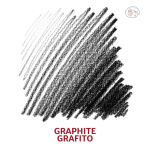 Conte a' Paris Sketching Pencils - Blister Pack of 2 - Graphite Lead - HB & 2B CAP50110) - Image 3