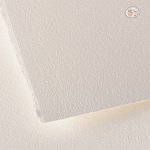 Arches Watercolour - Aquarelle - 113 cm x 914 cm 2DECKLE EDGES Natural White Rough Grain 300 GSM 100% Cotton Paper Roll 1710275