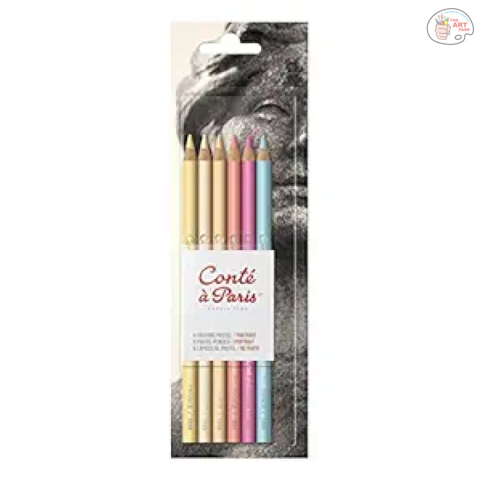 conte a paris pastel pencil x 6 PORTRAIT 50112 - Image 3