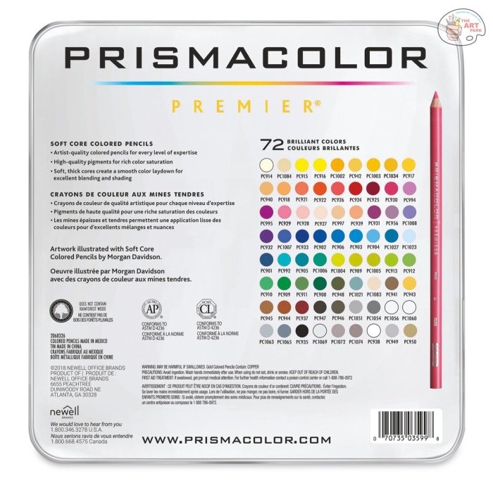 Prismacolor Premier 72-Colors pencils Set - Image 3