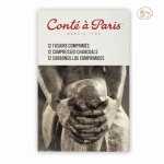 conte a paris box of 12 assorted compressed charcoal box natural charcoals (500364)