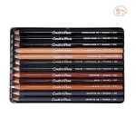 conte a paris THE STUDIO METAL 12 SKETCHING PENCILS SET 2186 - Image 5