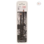 conte a paris pastel pencil x 2 BLACK 50117