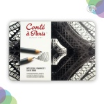 conte a paris THE DRAWING METAL 12 SKETCHING PENCILS GRAPHITE PENCILS GRAPHITE 750404