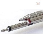 OHTO Silver MS02 Multi-Functional 3 in 1 Pen – Black & Red Ballpoint Ink & 0.5mm Mechanical Pencil, Durable Elegant BRASS Metal Body, Sleek Writing for Professionals, Students & Gift Use. Made in Japan - Image 4