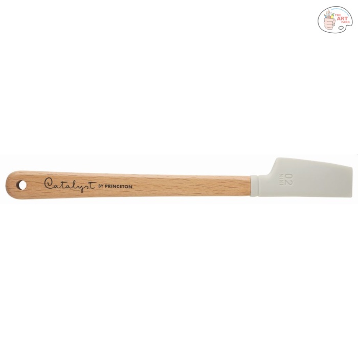 PRINCETON CATALYST TOOL SYNTHETIC SHORT HANDLE WHITE MINIBLADE - Image 11