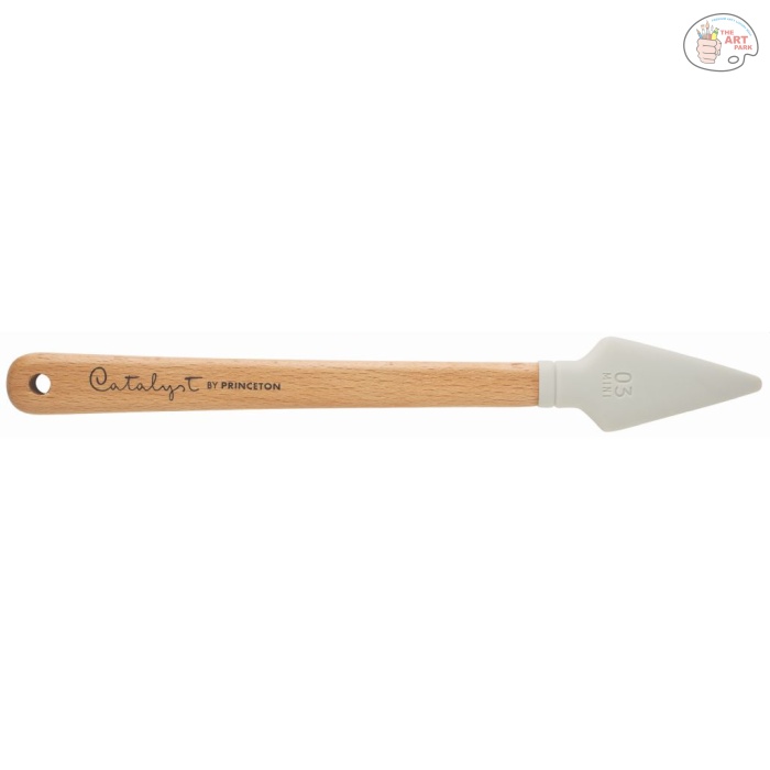PRINCETON CATALYST TOOL SYNTHETIC SHORT HANDLE WHITE MINIBLADE - Image 12