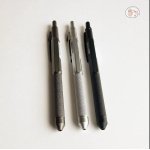 OHTO Multi 2+1 Multifunction Pen MF-20K3B Metallic Grey, SILVER, GUNMETAL - Image 4