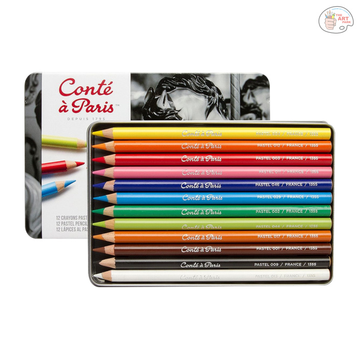 Conte A Paris Pastel Pencil Set of 12, 24 & 48 - Image 4