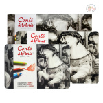 Conte A Paris Pastel Pencil Set of 12, 24 & 48
