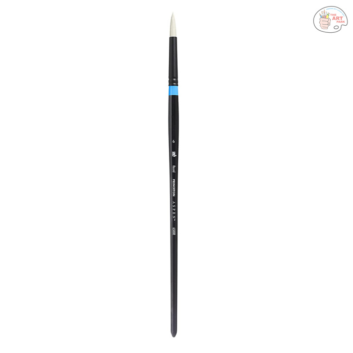PRINCETON ASPEN SYNTHETIC LONG HANDLE BRUSHES | Precise Brush for Fine Detail | Maximum Colour Holding Capacity | Even & Consistent Flow - Image 11