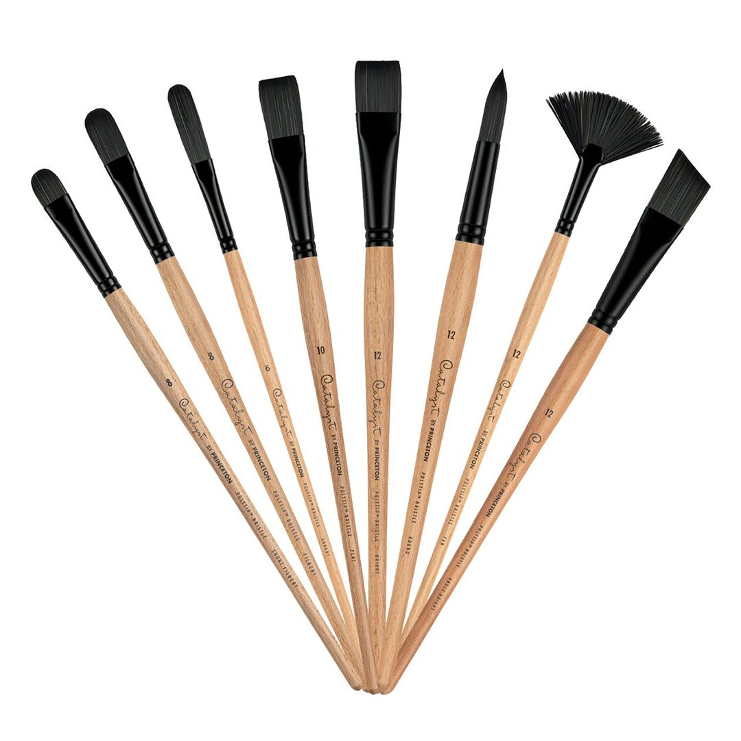 princeton-catalyst-brush-cover-page PRINCETON CATALYST SYNTHETIC LONG HANDLE ROUND - Image 1