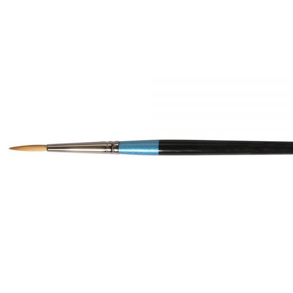 0036521_daler-rowney-aquafine-short-handle-round-brush-no4-af85 Daler Rowney Aquafine Short Handle Round Brush - No.4 (AF85) - Image 1