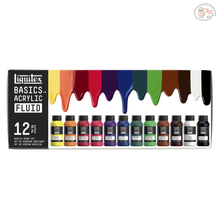 lixuitex basiscs FLUID set 12 x 118ml (887452056539) - Image 2