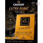 CANSON XL ALBUMS SPIRAL EXTRA WHITE 120 SHEETS 90 GSM A4 (200787500)