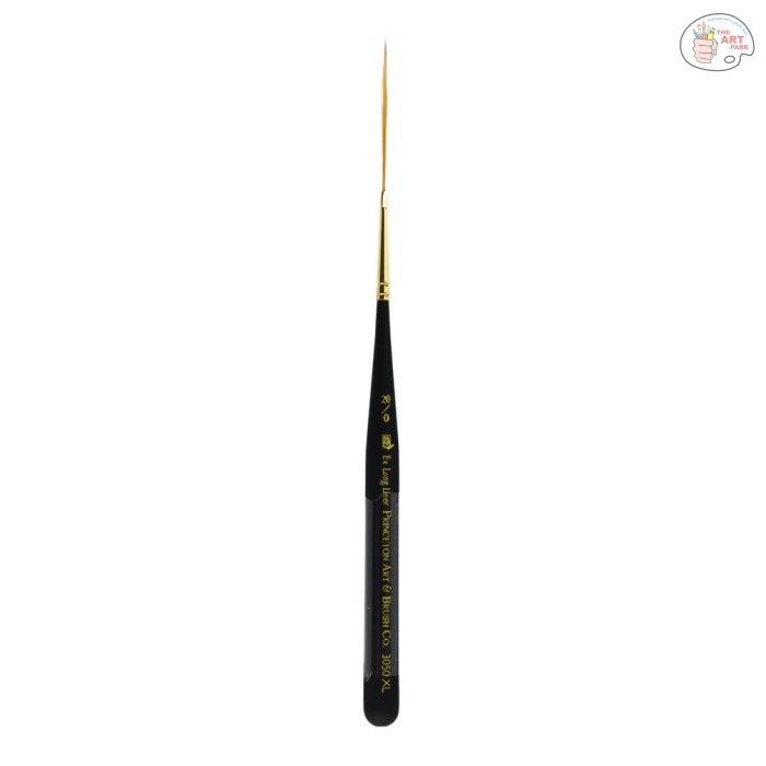 Princeton Mini-Detailer Synthetic Liner Brush - (3050L200) (Size 20/0), Princeton Artist Brush, Mini-Detailer Brushes for Watercolor, Acrylic and Gouache Series 3050, XL Liner Synthetic Sable - Image 3