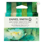 DANIEL SMITH Jean Haines’ Green with Envy Set of 6 Watercolor Tubes