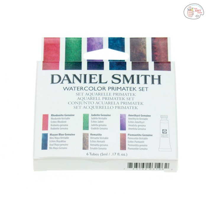 Daniel Smith 285610006 Extra Fine Primatek Introductory Watercolor, 6 Tubes, 5ml - Image 2