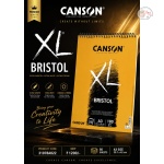 Canson Spiral Album 29.7x42 50H XL Bristol Extra Smooth 180GSM, White, A3 (31078A022)