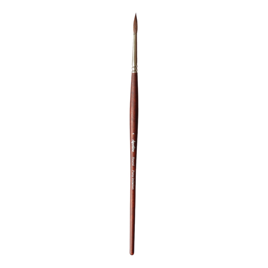 round-size-4 AQATONE Watercolor Brushes – Pony Imitation Series 4 - Image 1