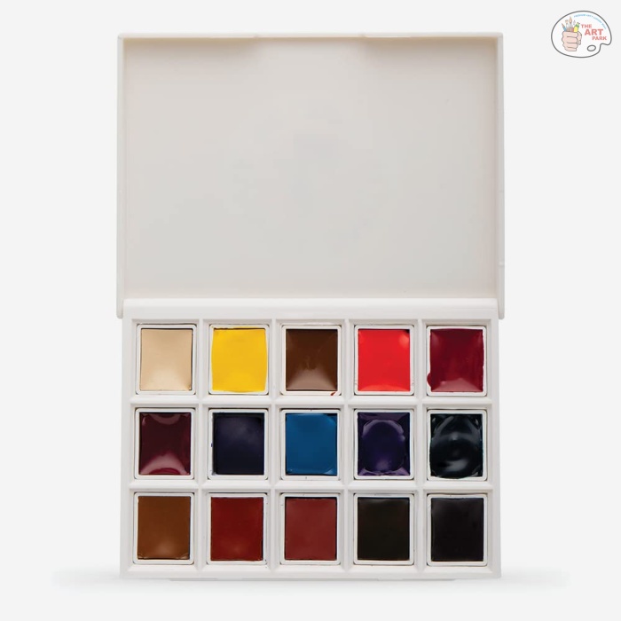 DANIEL SMITH WATERCOLOUR ULTIMATE MIXING HALF PANS - Image 2