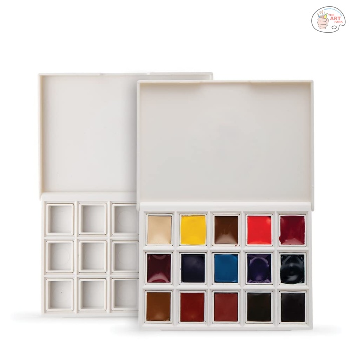 DANIEL SMITH WATERCOLOUR ULTIMATE MIXING HALF PANS - Image 3