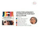 DANIEL SMITH Lesya Poplavskaya’s Alternative Portrait Set watercolors (6 tube) - Image 2