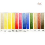 DANIEL SMITH WATERCOLOUR SET 12 HALF PAN SET WITH BONUS EMPTY PANS - Image 3