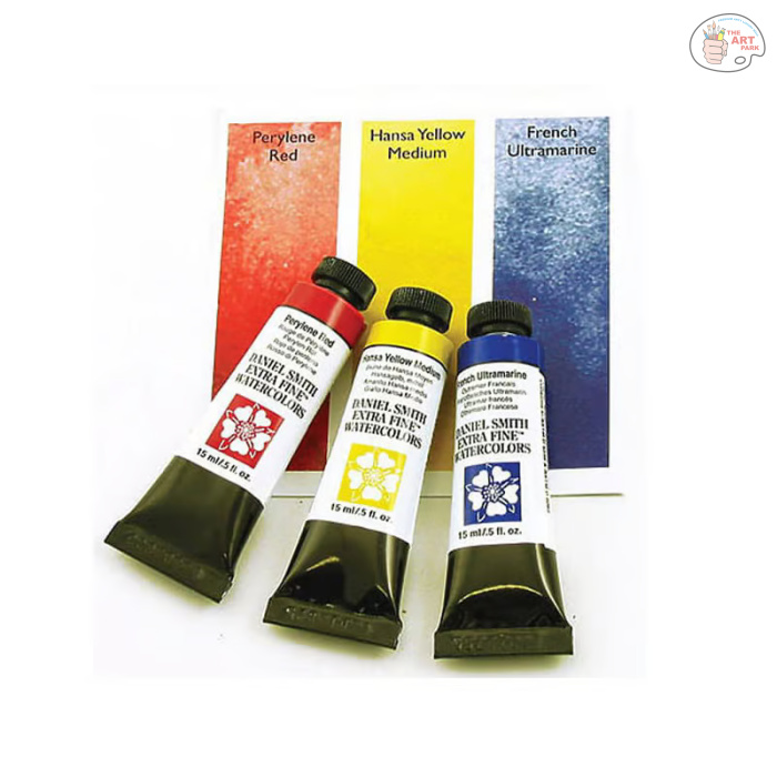 DANIEL SMITH WATERCOLOUR PRIMARY SET OF 3 15ML - Image 2