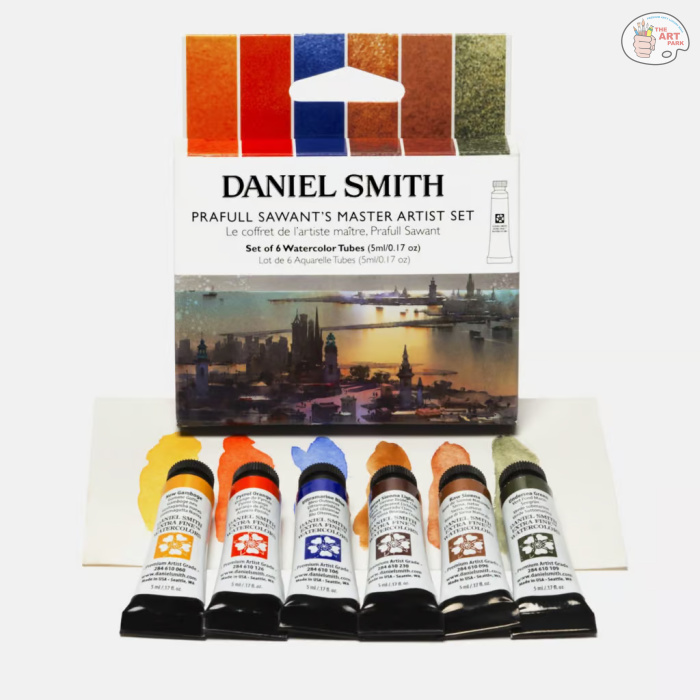 Prafull Sawant – Master Artist Watercolor Set OF 6 - Image 2